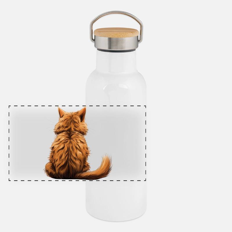 Bob lutin Gourde isotherme avec bouchon en bambou