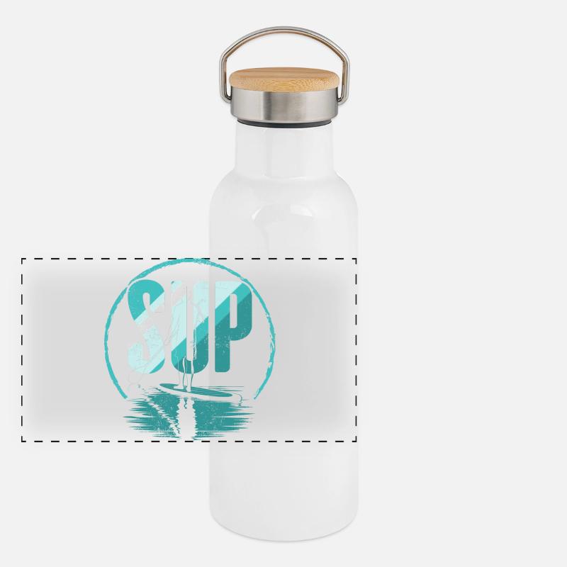 SOUPER Gourde isotherme avec bouchon en bambou