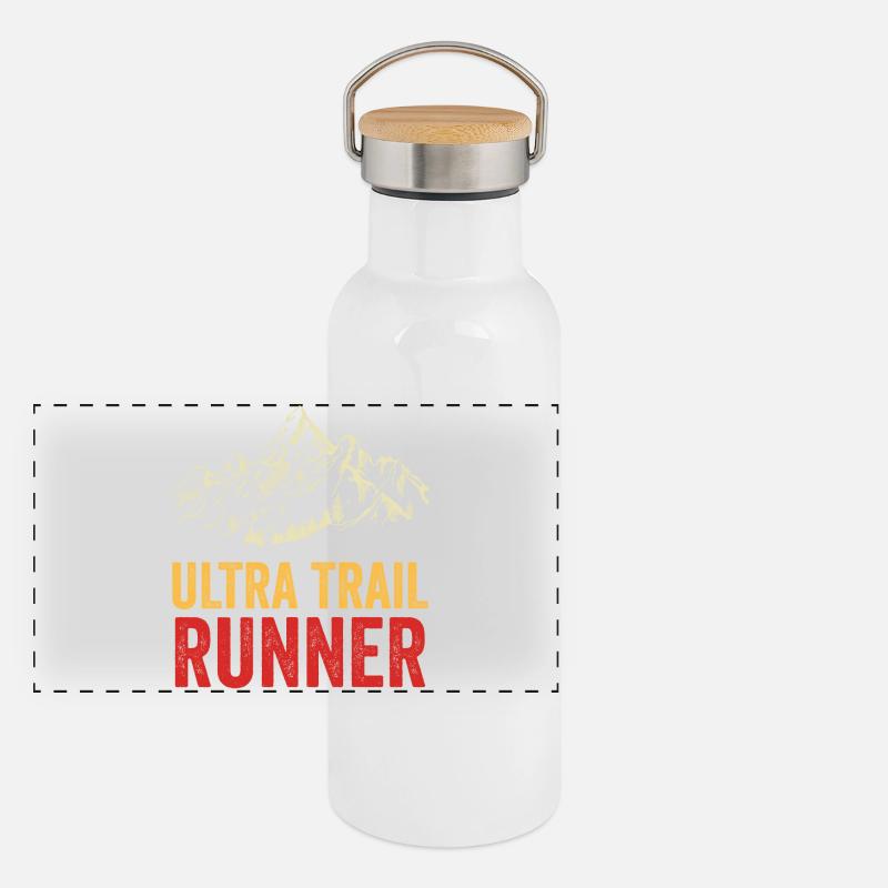 Ultra Trail Runner Panoramic Thermal Bottle with Bamboo Lid