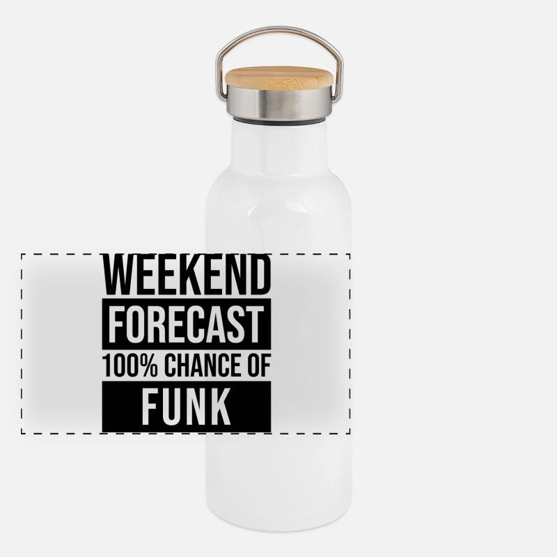 Funk Panorama Thermosflasche mit Bambusdeckel