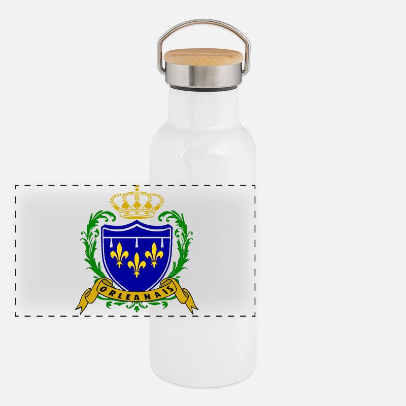Orléans Panoramic Thermal Bottle with Bamboo Lid