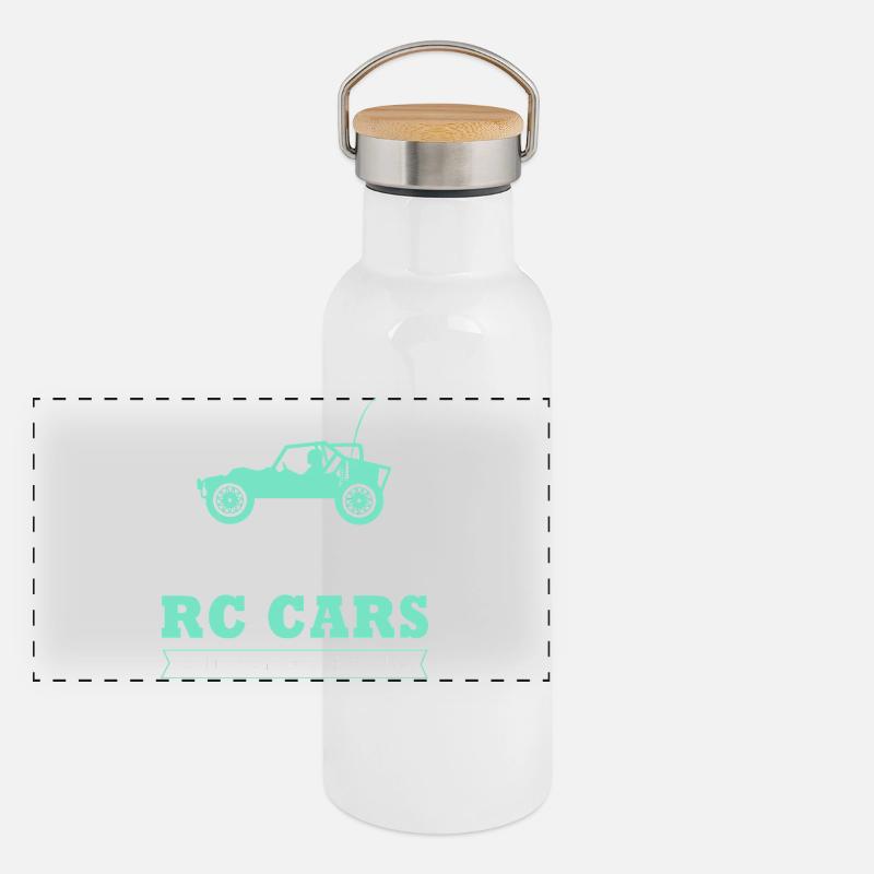 Auto RC Giocattolo Thermos con coperchio in bambù