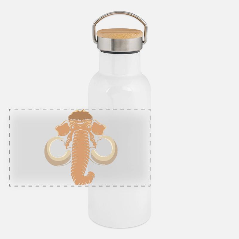 Mammut Panorama Thermosflasche mit Bambusdeckel