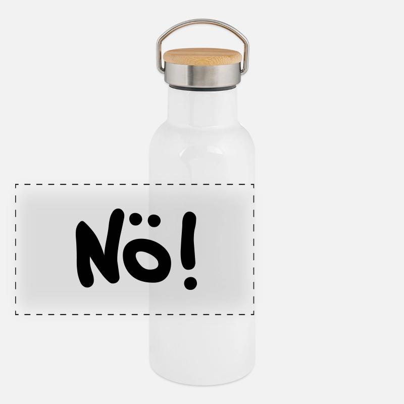 Nan! Gourde isotherme avec bouchon en bambou