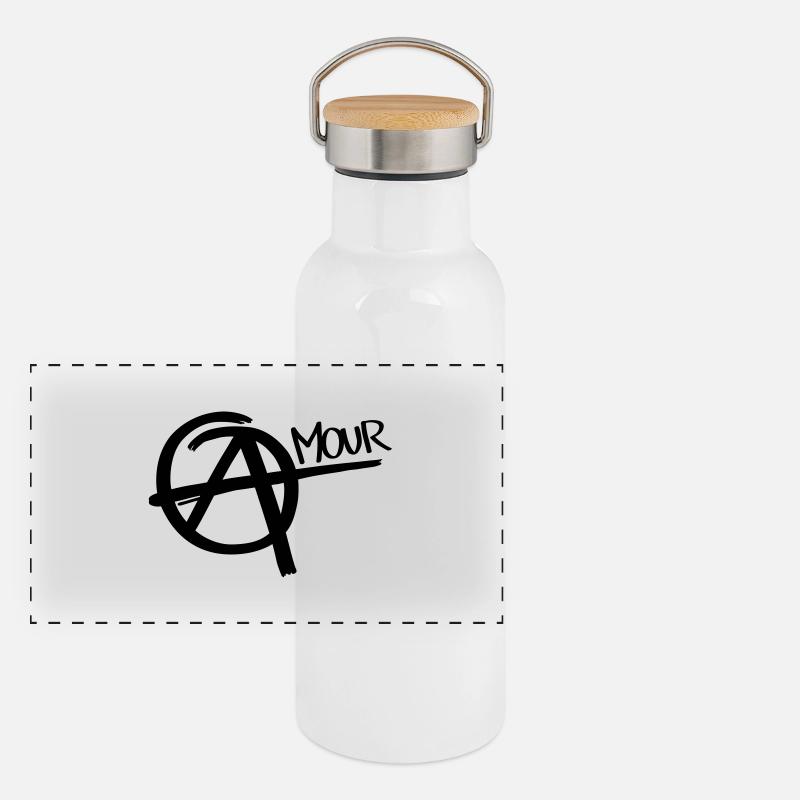Anarchy - Amour Panoramic Thermal Bottle with Bamboo Lid