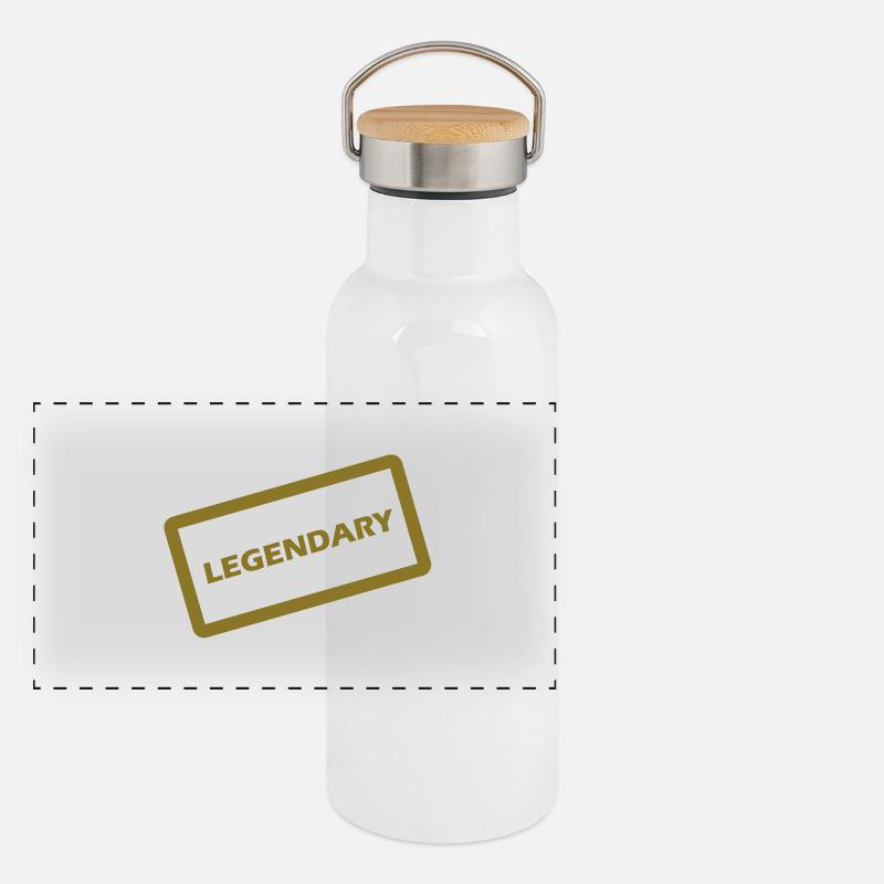 legendary Panoramic Thermal Bottle with Bamboo Lid