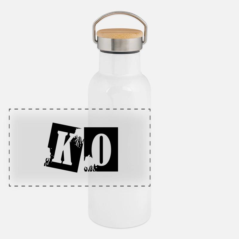 ko_boxing_01 Gourde isotherme avec bouchon en bambou