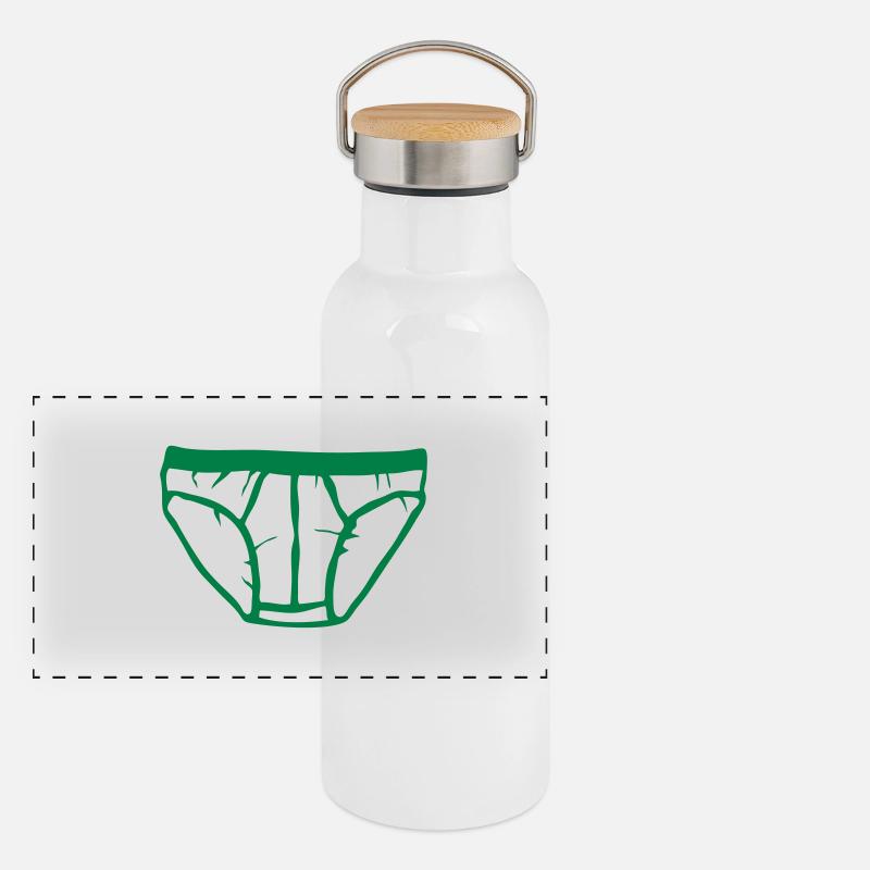 Slip underwear briefs 05) Panoramic Thermal Bottle with Bamboo Lid