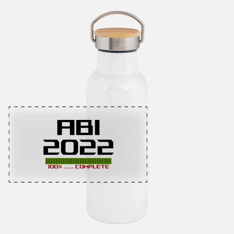 Complete 2022 ABI Panorama Thermosflasche mit Bambusdeckel