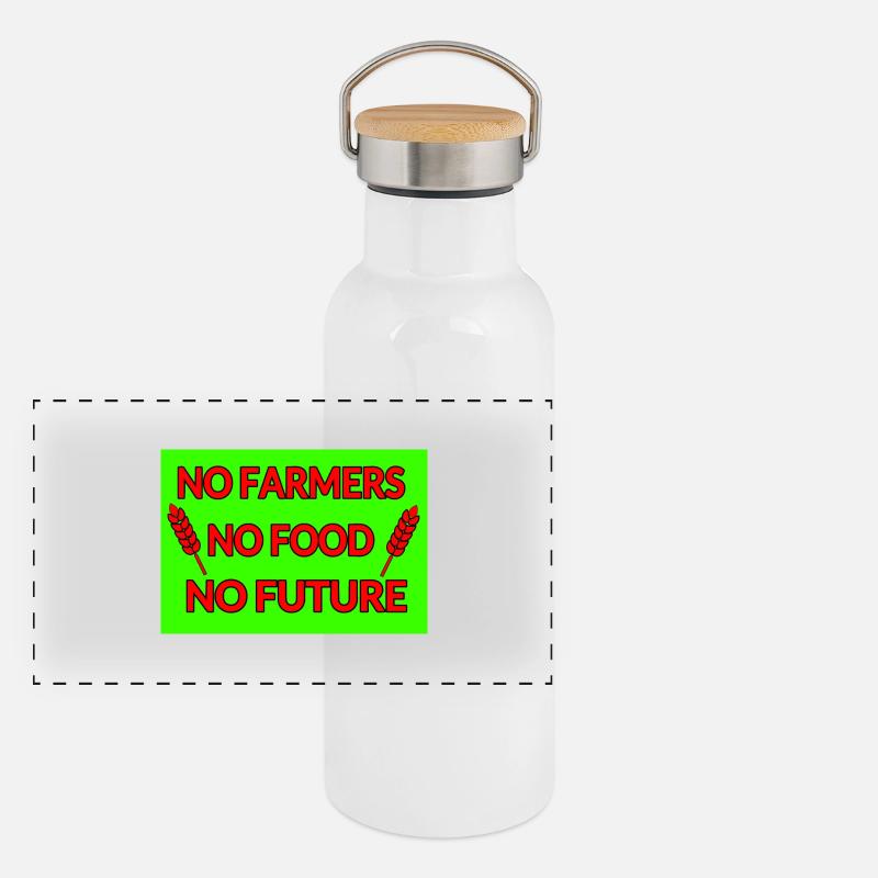 Bauer Panorama Thermosflasche mit Bambusdeckel
