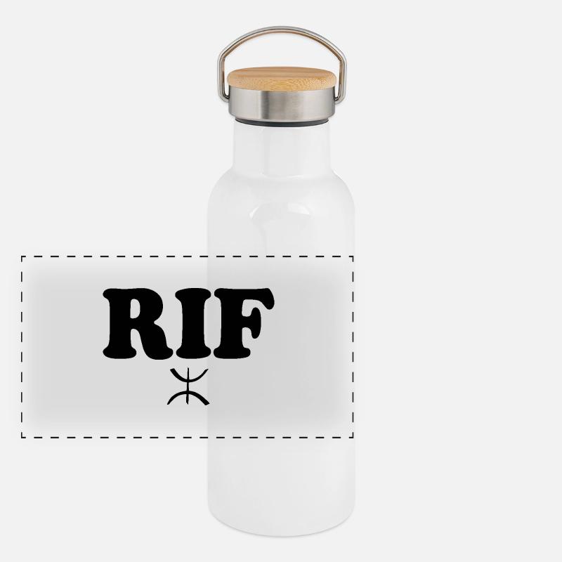 Rif Panorama Thermosflasche mit Bambusdeckel