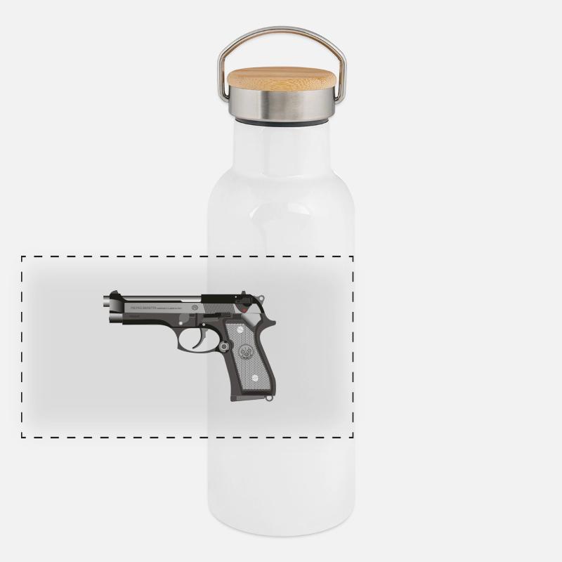 beretta Gourde isotherme avec bouchon en bambou