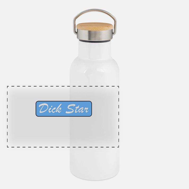 Dick Star Design Panoramic Thermal Bottle with Bamboo Lid