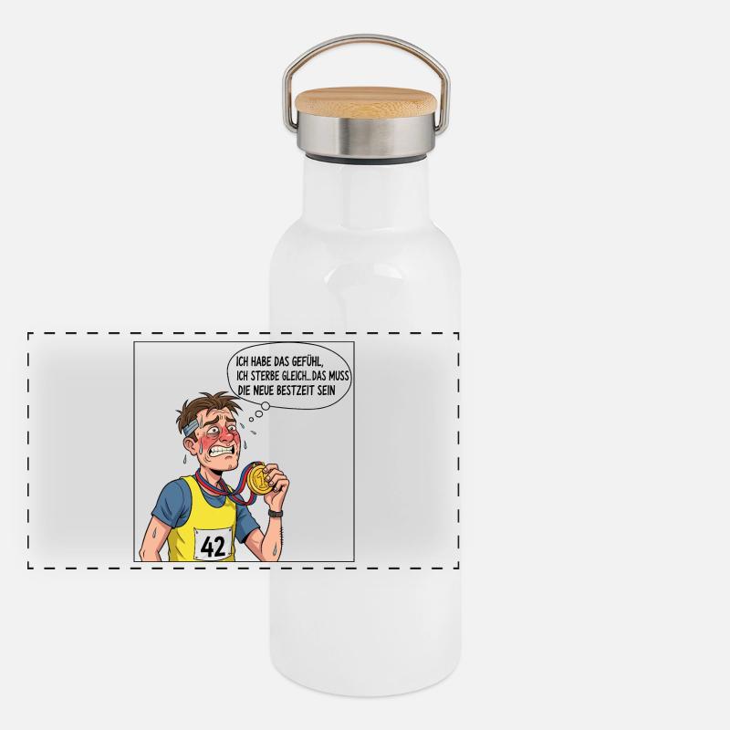 The new best time Panoramic Thermal Bottle with Bamboo Lid