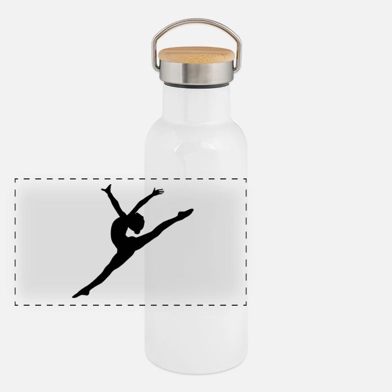 danse Gourde isotherme avec bouchon en bambou