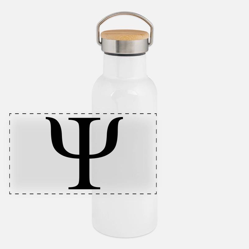 psi Gourde isotherme avec bouchon en bambou