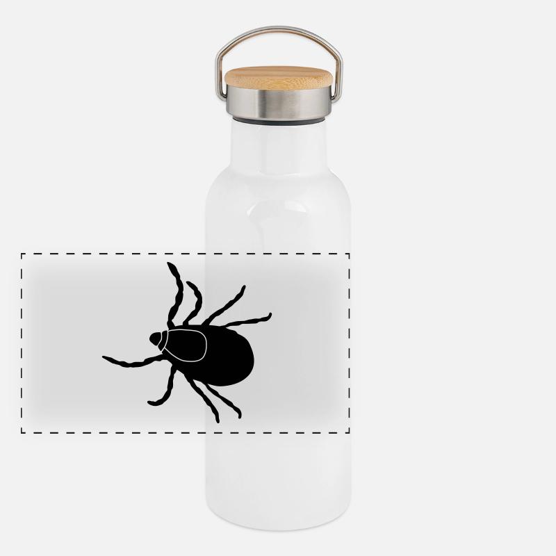 Tick am431 Panoramic Thermal Bottle with Bamboo Lid