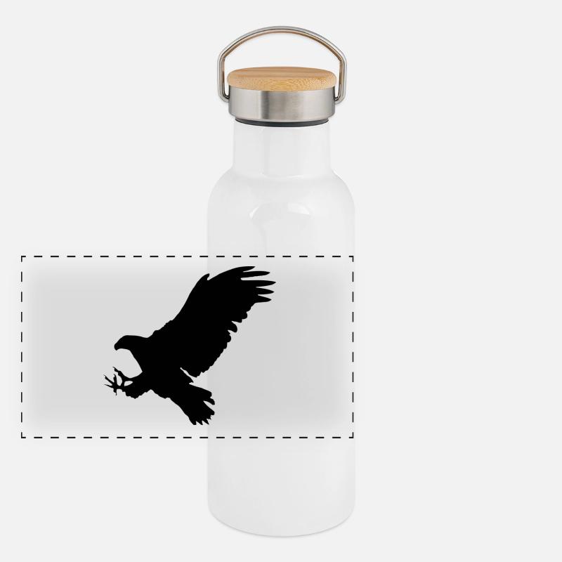 Eagle Panoramic Thermal Bottle with Bamboo Lid