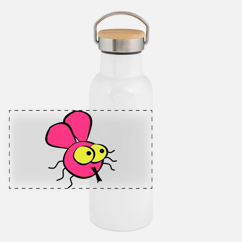 voler Gourde isotherme avec bouchon en bambou