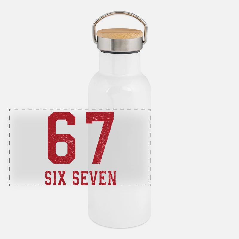 67 Six Seven Panoramic Thermal Bottle with Bamboo Lid