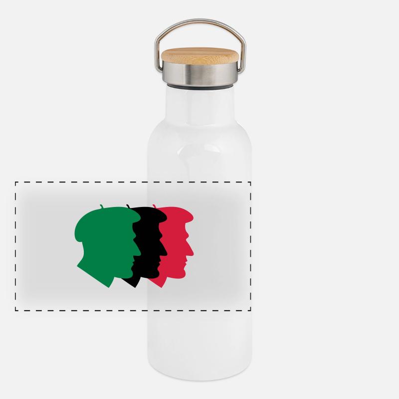 Basque people Panoramic Thermal Bottle with Bamboo Lid