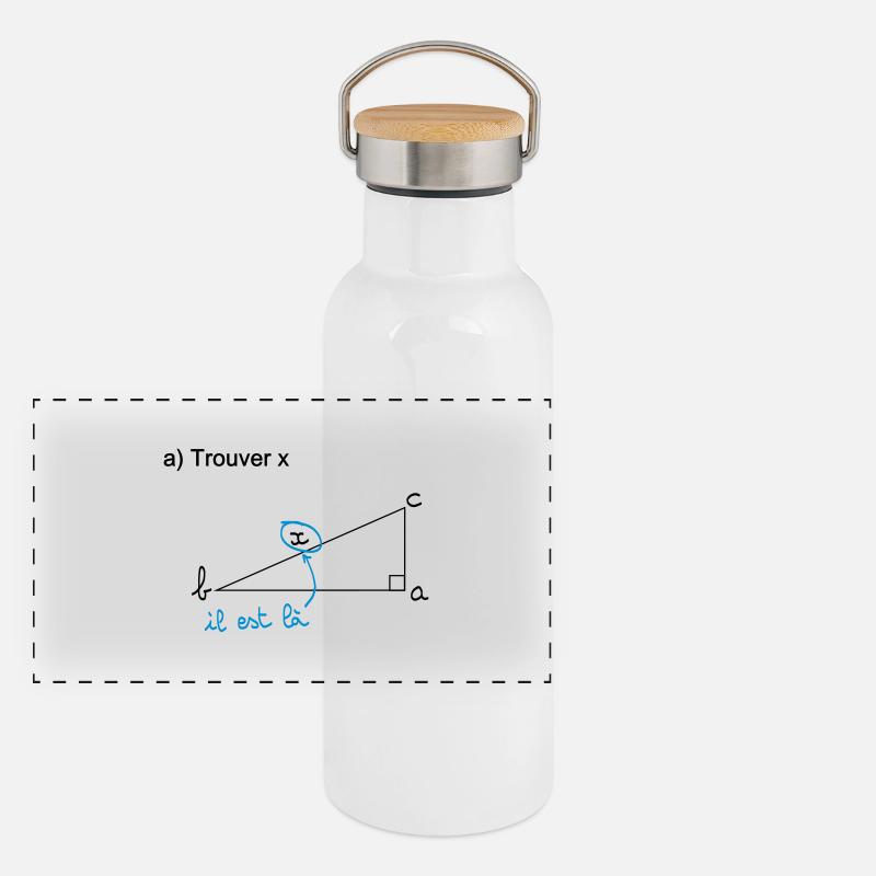 Trouver x Panoramic Thermal Bottle with Bamboo Lid