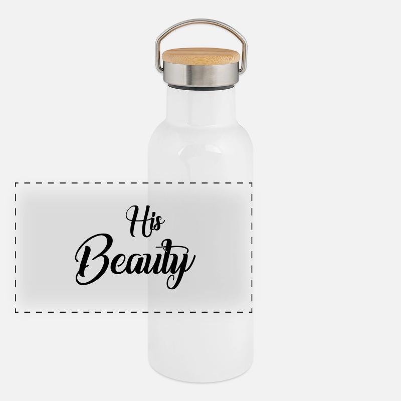 His beauty Panoramic Thermal Bottle with Bamboo Lid