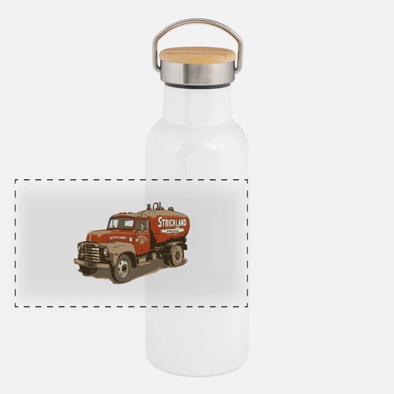 Strickland Propan 1997 Panorama Thermosflasche mit Bambusdeckel