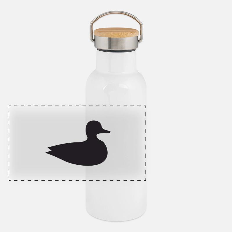 Duck Panoramic Thermal Bottle with Bamboo Lid