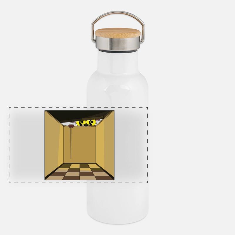 HYPOTHESIS Panoramic Thermal Bottle with Bamboo Lid