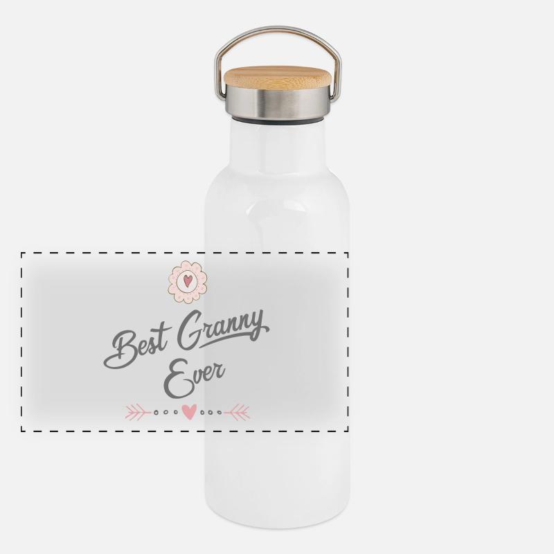 mamie Gourde isotherme avec bouchon en bambou