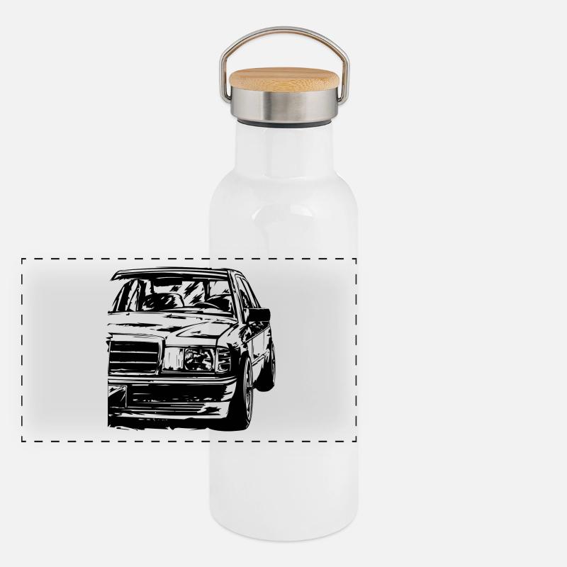 W201 Dirty Panoramic Thermal Bottle with Bamboo Lid