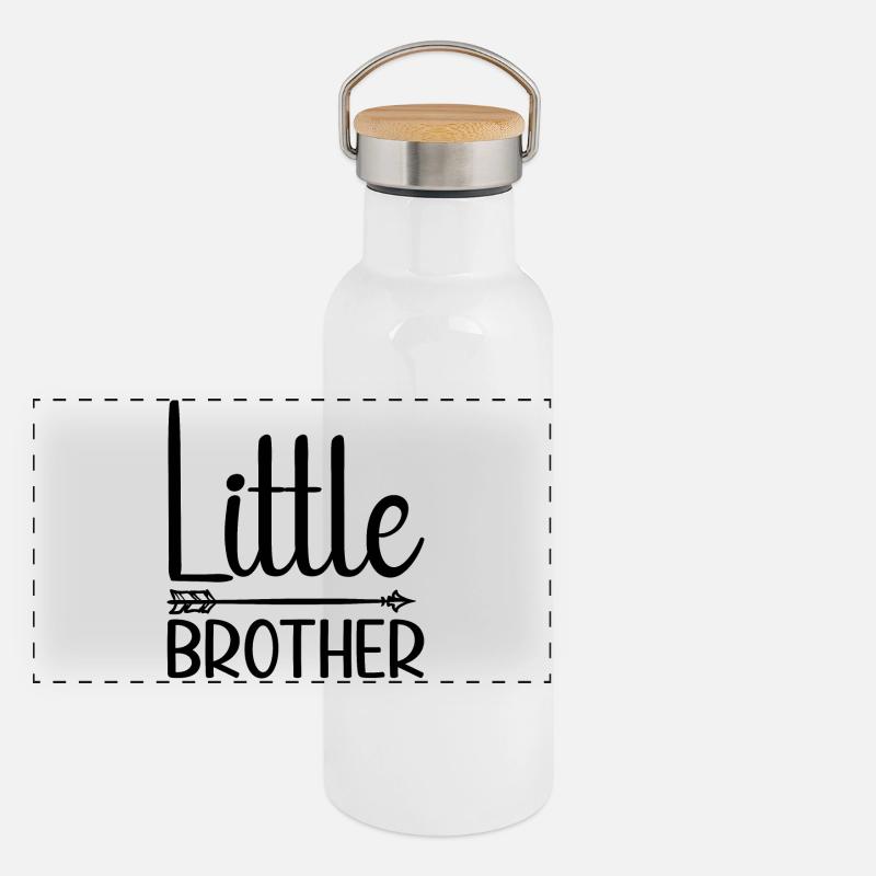 Little Brother Panoramic Thermal Bottle with Bamboo Lid