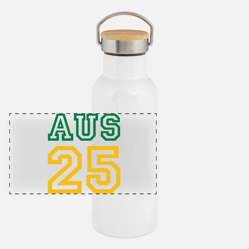 AUSTRALIA 2025 Panoramic Thermal Bottle with Bamboo Lid