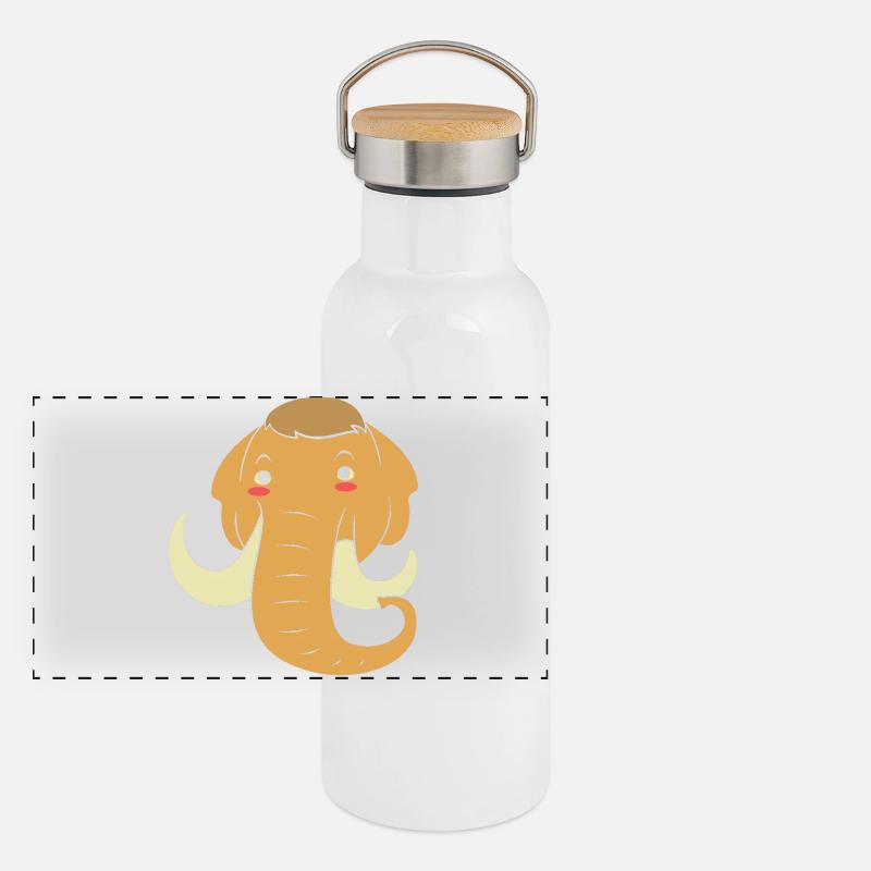 Mammut Panorama Thermosflasche mit Bambusdeckel