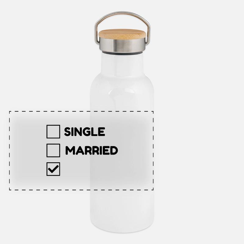 Customize it ! / Anpassen / Personnaliser Panoramic Thermal Bottle with Bamboo Lid