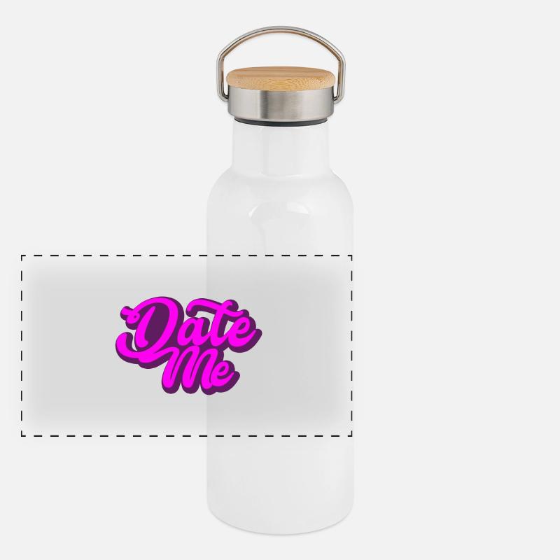 Date Me | present Panoramic Thermal Bottle with Bamboo Lid