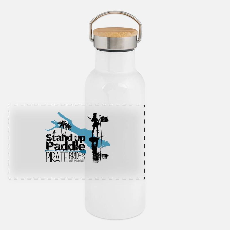 SUP Pirate Brides Lake Constance Panoramic Thermal Bottle with Bamboo Lid
