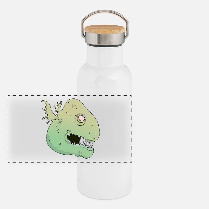 St George Louison Panorama Thermosflasche mit Bambusdeckel