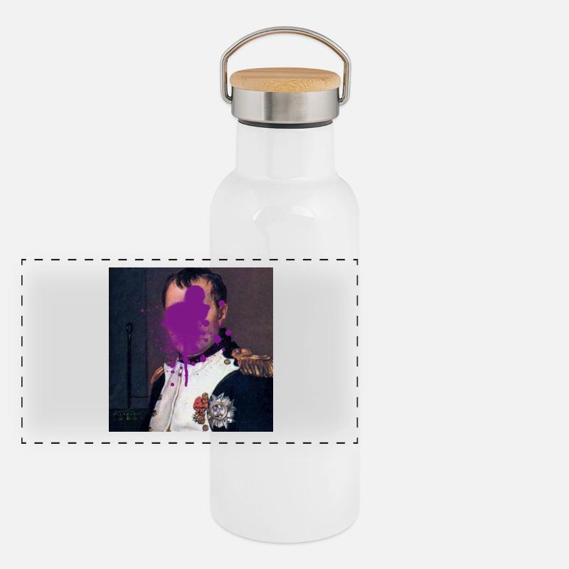 Napoleon Graffiti Panorama Thermosflasche mit Bambusdeckel