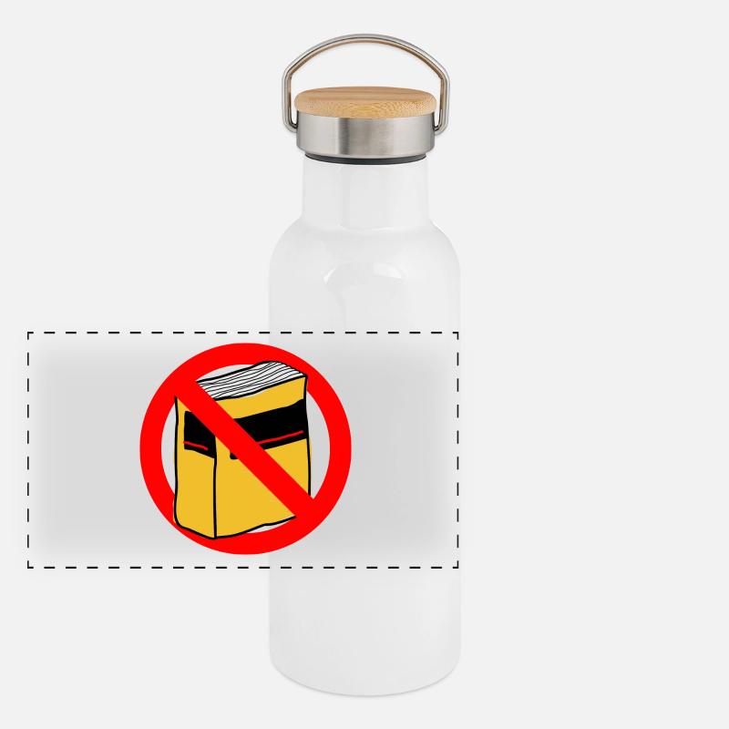 Duden orthographe merci idée de cadeau allemand Gourde isotherme avec bouchon en bambou