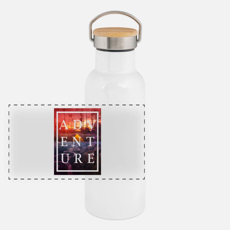 Adventure Panoramic Thermal Bottle with Bamboo Lid