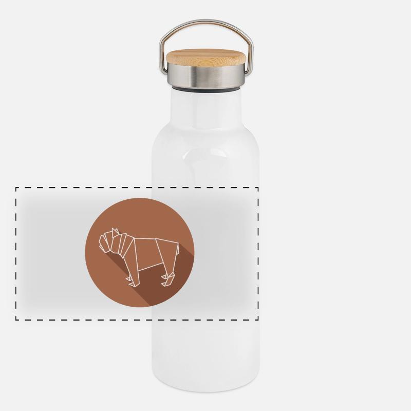 boxer Panoramic Thermal Bottle with Bamboo Lid