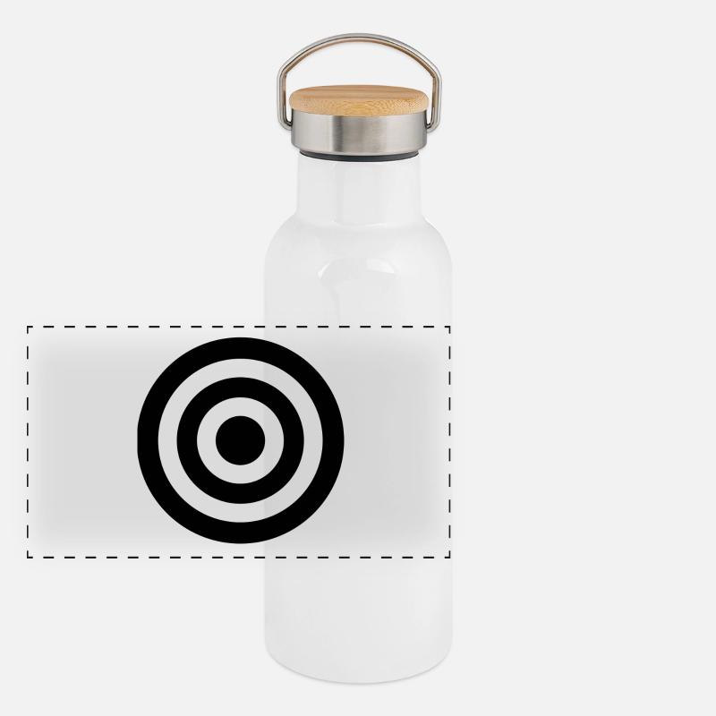 frapper Gourde isotherme avec bouchon en bambou