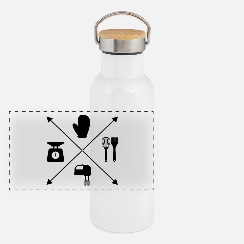 to bake Panoramic Thermal Bottle with Bamboo Lid