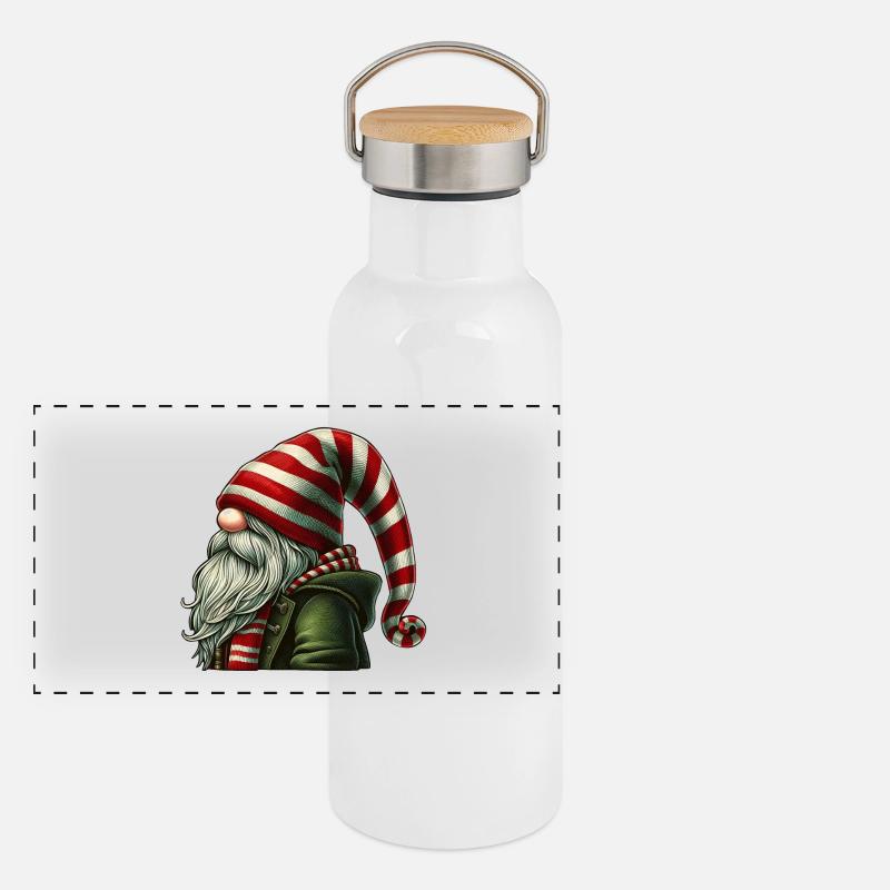 Elijah Wichtel Panorama Thermosflasche mit Bambusdeckel