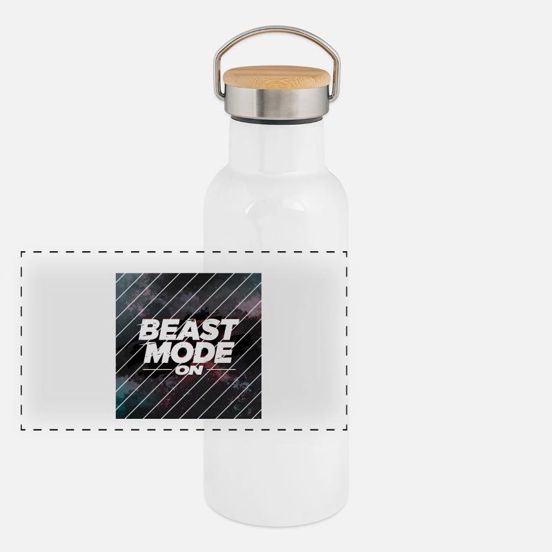 Beast Mod... On Gourde isotherme avec bouchon en bambou