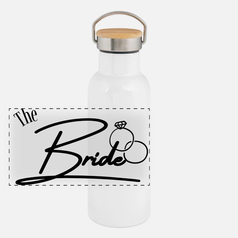 The Bride Panorama Thermosflasche mit Bambusdeckel