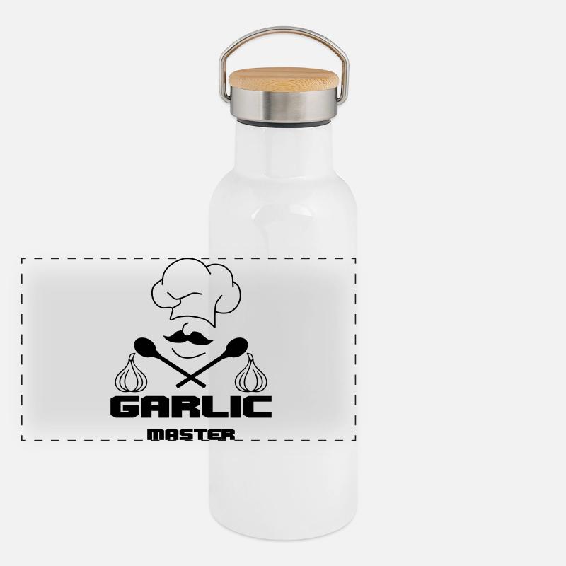 Garlic Master Panoramic Thermal Bottle with Bamboo Lid