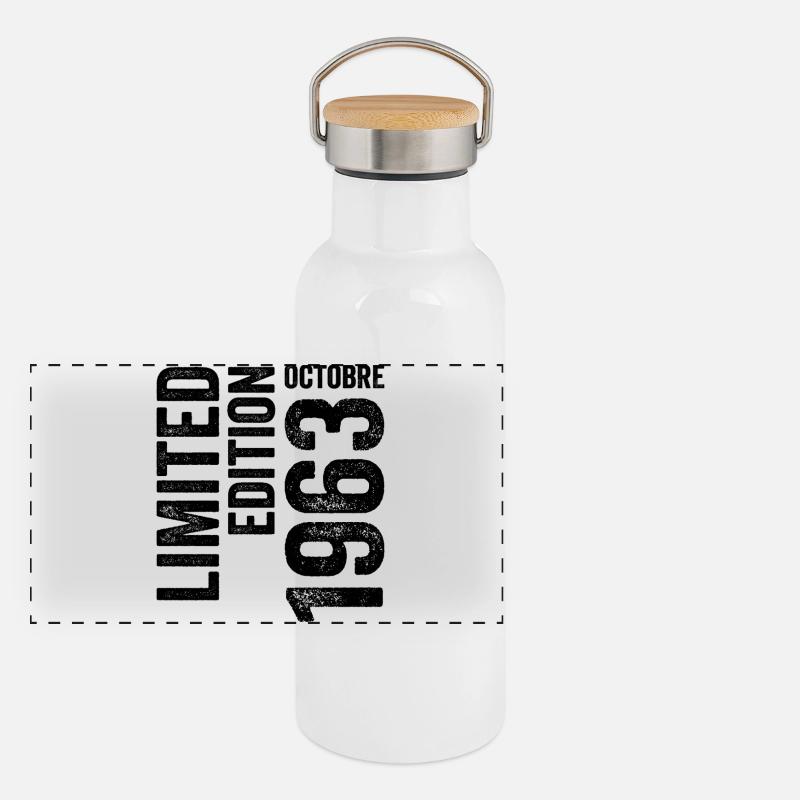 1963  Panorama Thermosflasche mit Bambusdeckel